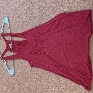 Red tank top. Size s